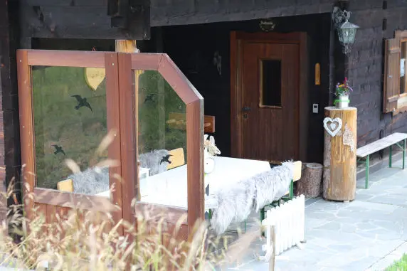 Casa Christine Garfrescha, Sitzplatz Terrasse