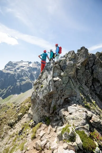 Klettersteig Gargellner Köpfe, Montafon Tourismus GmbH, Stefan Kothner